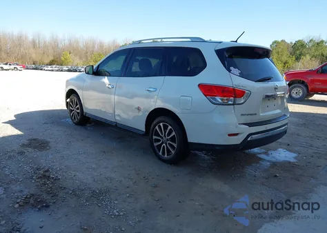 2015 Nissan Pathfinder S from USA, damaged, VIN 5N1AR2MNXFC646919